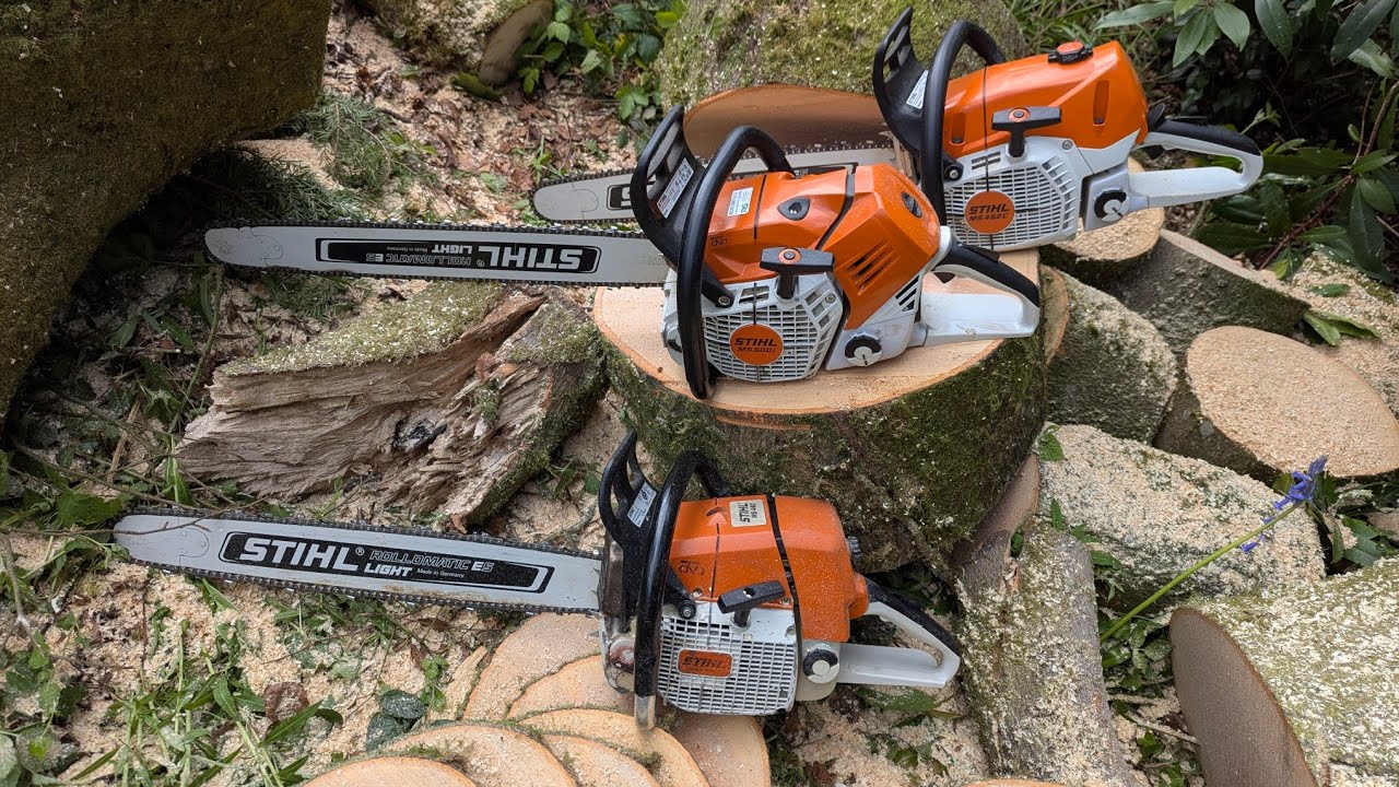 Chainsaw Races! 462 Vs 440/460 hybrid Vs 500i Stihl vintage and modern.