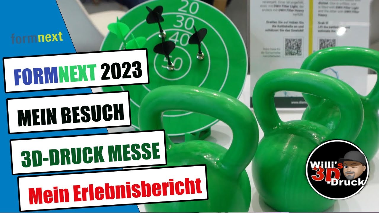 Mein Tag auf der Formnext 2023 3D-Drucker Messe der Bambu Lab Wahnsinn!