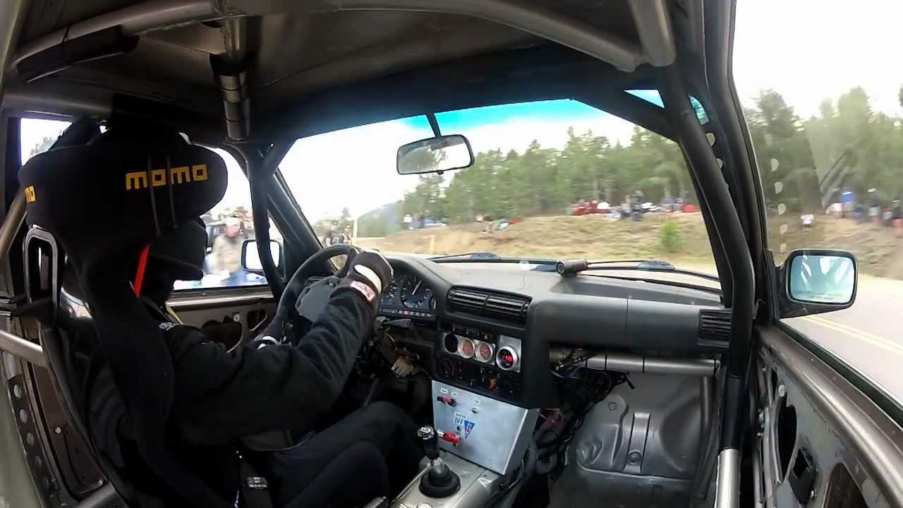 Pikes Peak Hill Climb 2012  BMW E30 Turbo  Tim Hardy #326 PPIHC onboarrd multicam
