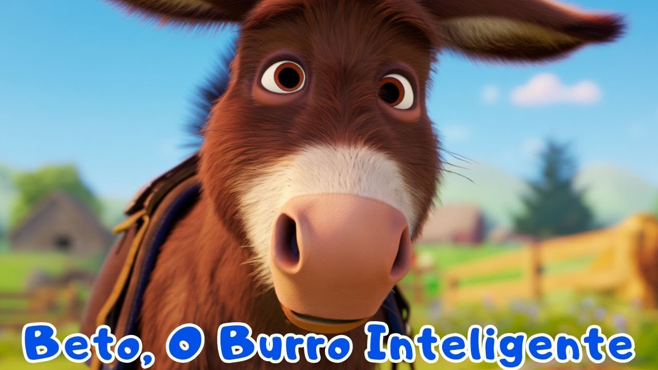 BETO, O BURRO INTELIGENTE | Hist&oacute;ria Infantil | #historiainfantil #f&aacute;bulainfantil #supera&ccedil;&atilde;o
