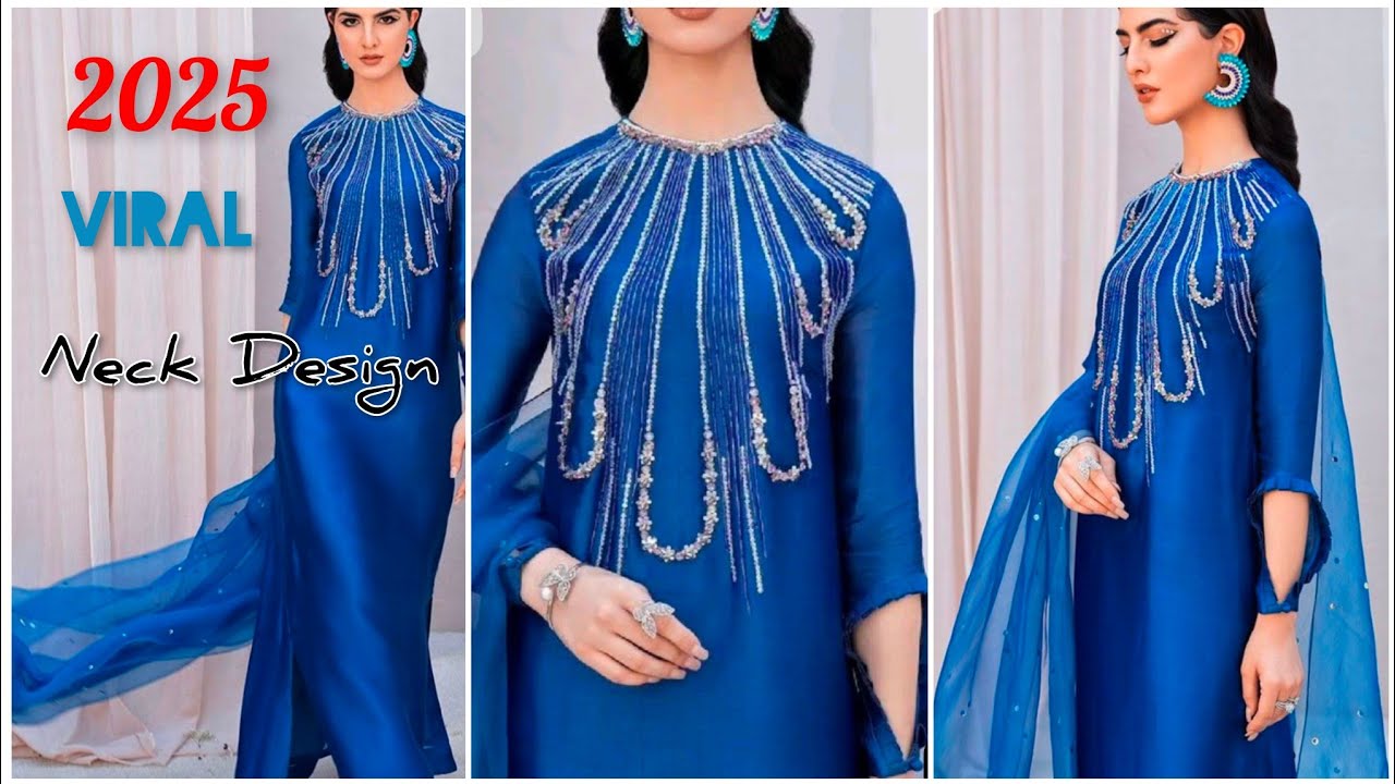 Trendy Fashion Neck Design | Pinterest Most Viral Outfit Design  ( 2025 )