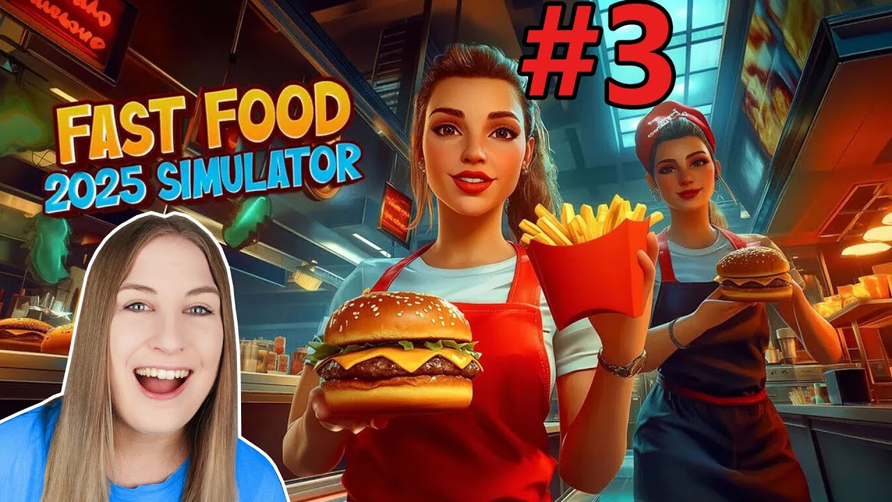 Már drive thru is van!😮| Fast Food Simulator #3