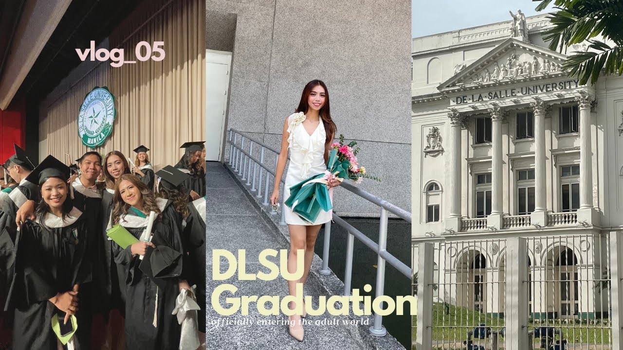 DLSU Graduation Vlog | recognition rites, getting an award, saying goodbye to friends
