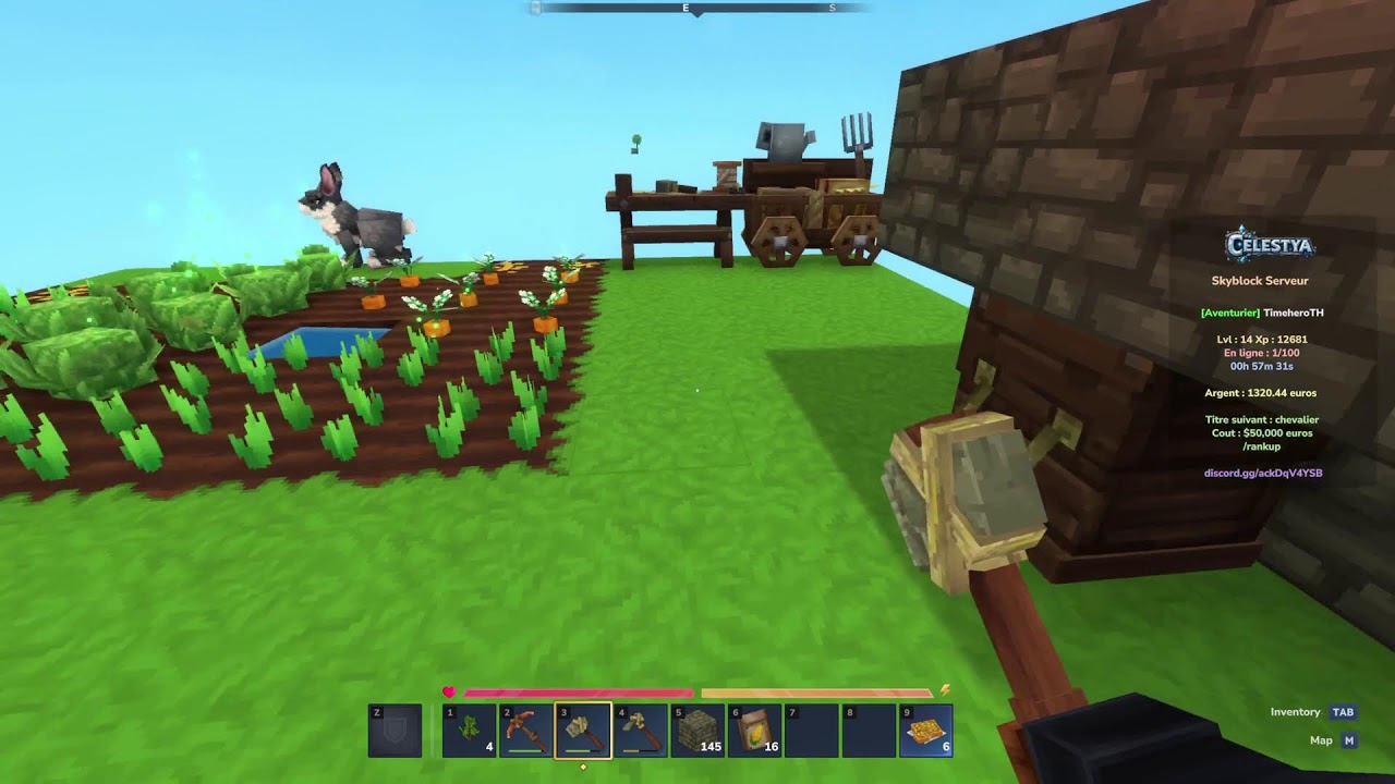 Hytale Sky Block! Siamo sul server Celestya