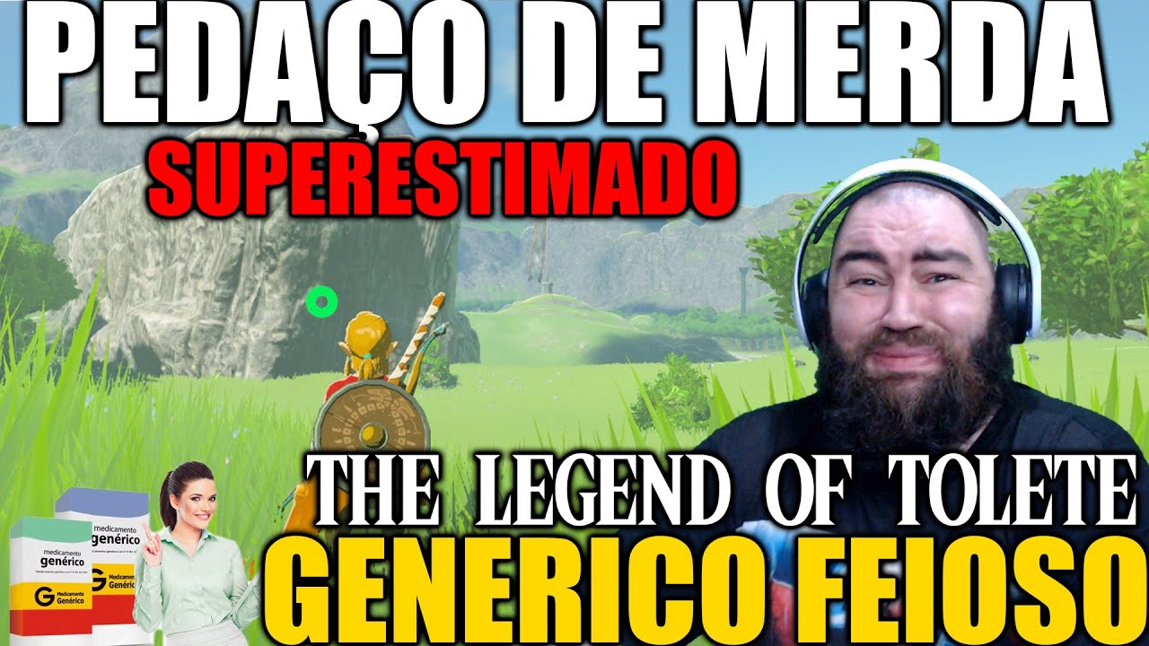 O LIXO CHAMADO ZELDA BREATH OF THE WILD