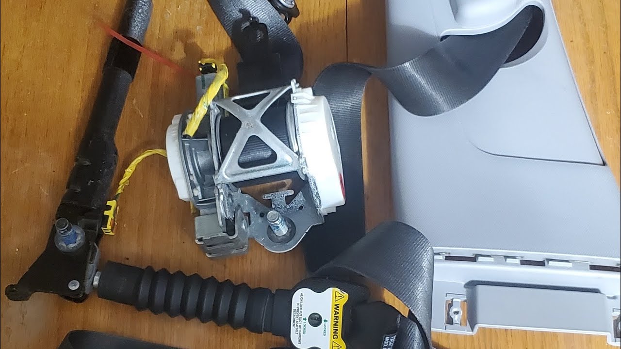 Replacing Front Seat Belts DIY The Trick To Locked Up Retractors Seat Belt Replacement