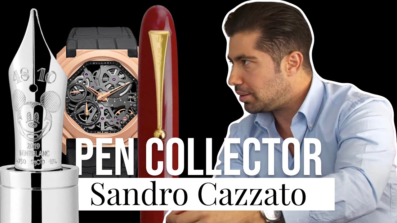 Luxury Pen Collector Sandro: Crazy Demonstrator Collection, Montblanc Limited Editions, and more