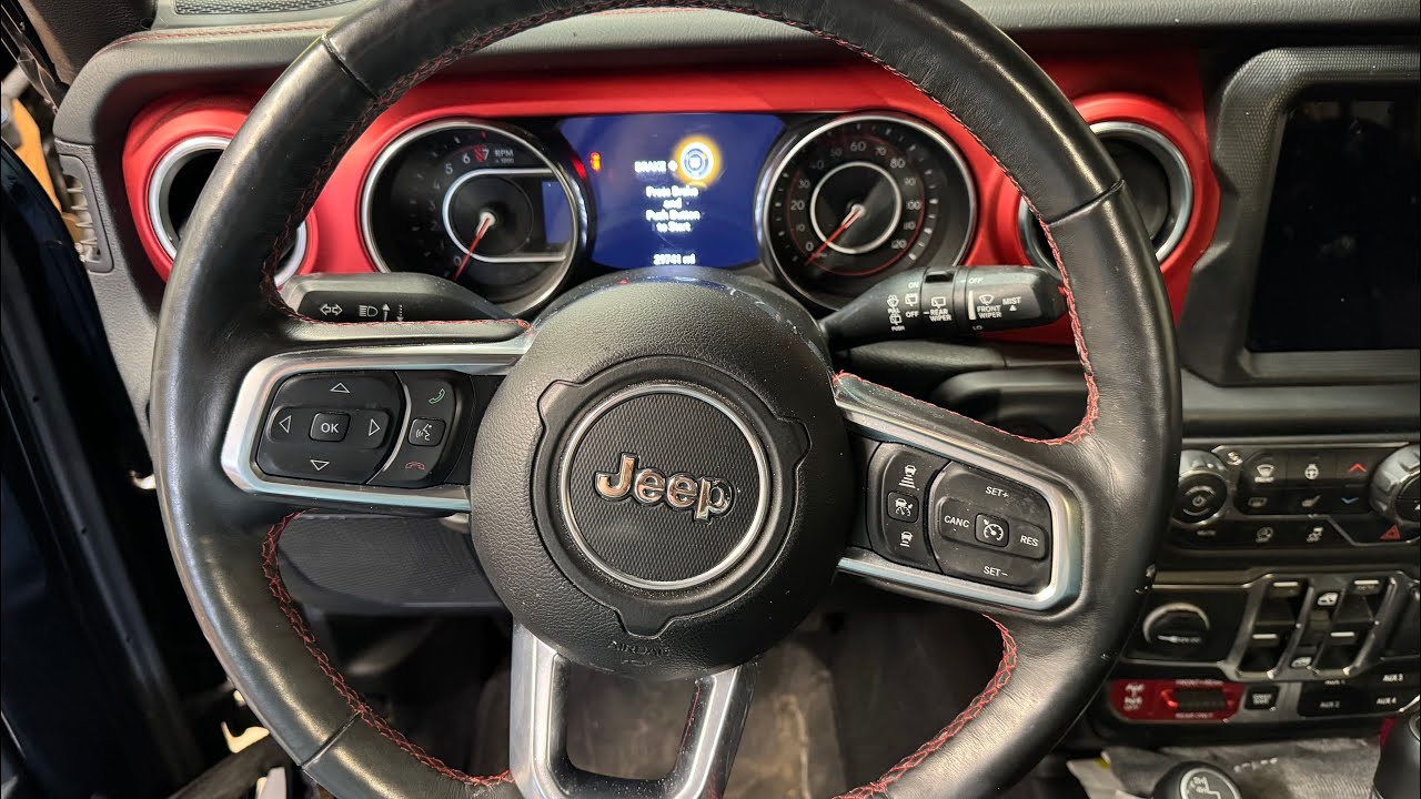 How to Straighten Your Jeep JL Wrangler Steering Wheel