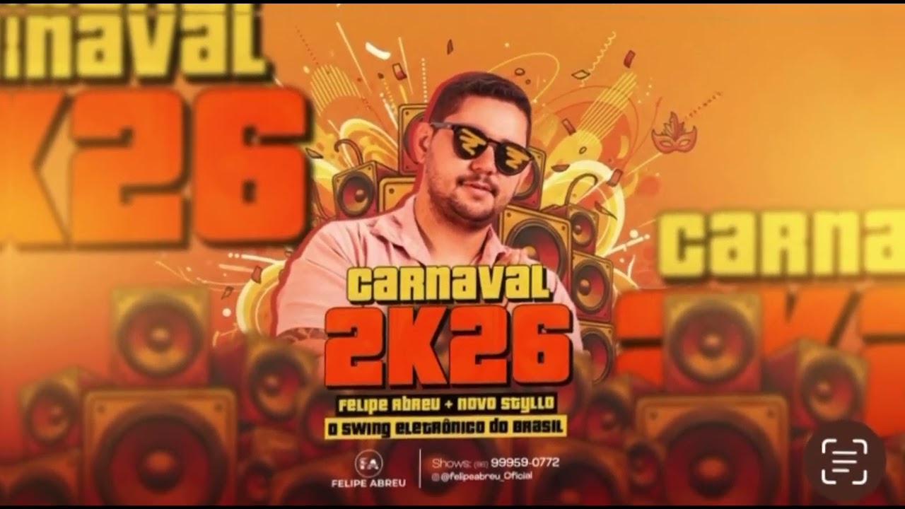 Felipe Abreu + Novo Styllo o Swing Eletrônico do Brasil 🔥 CARNAVAL 2K26