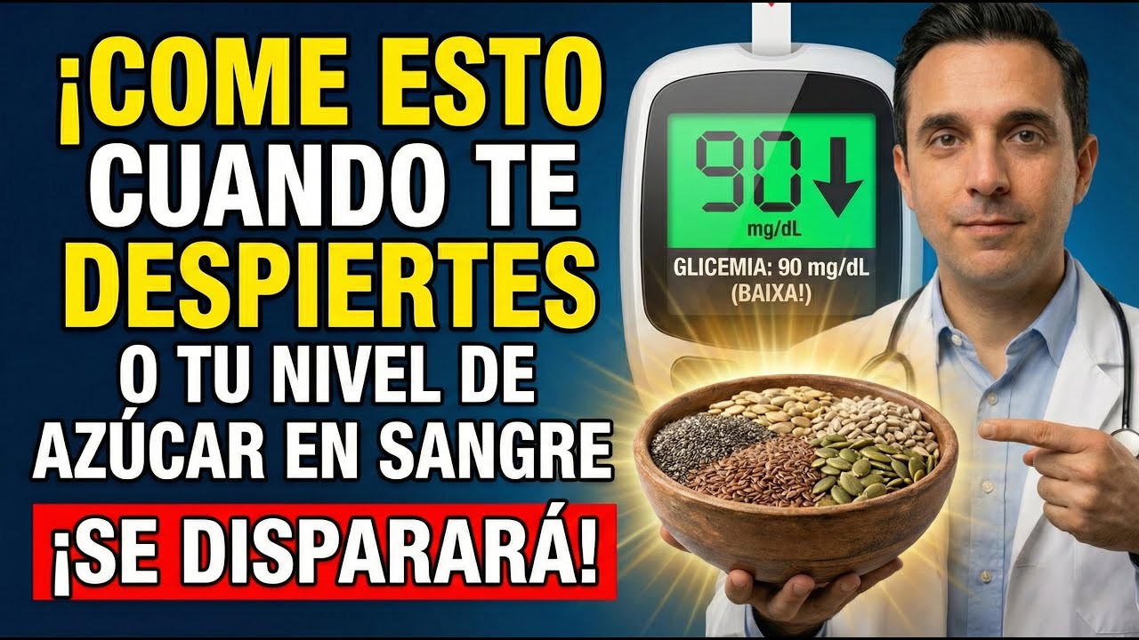 ¡Come estos 3 alimentos por la mañana para detener los picos de azúcar en la sangre!