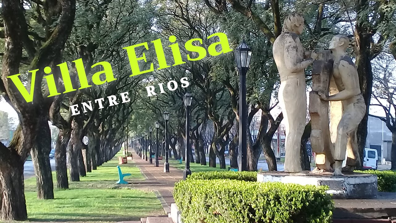 VILLA ELISA - Entre Ríos (Visitamos una CIUDAD con AIRES de PUEBLO) HD