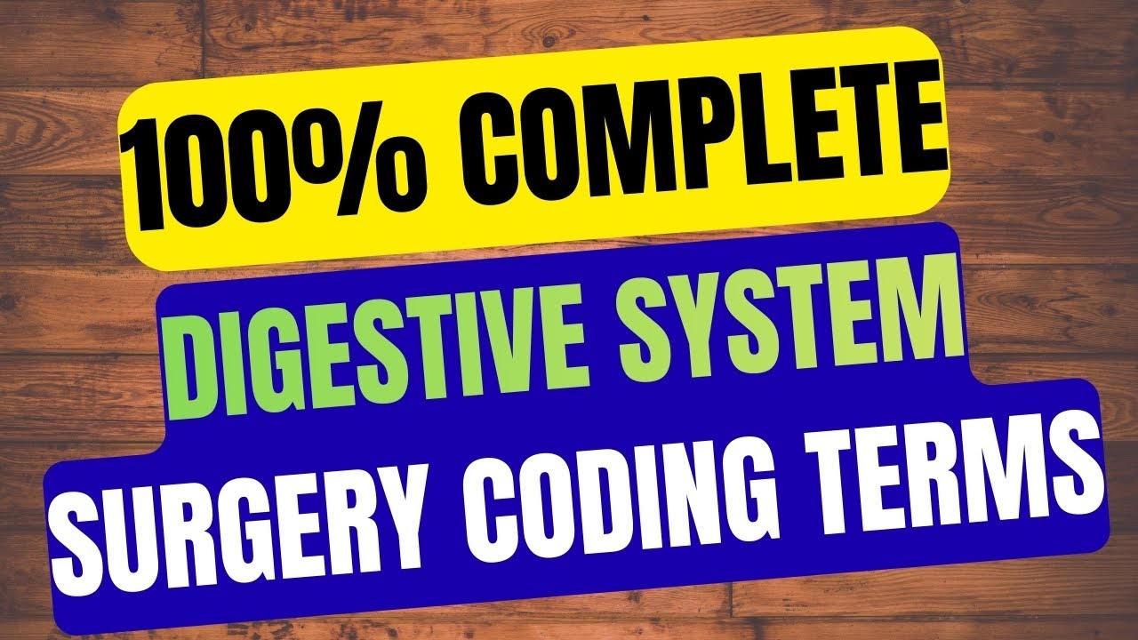 150 plus GI  Surgery Coding Secrets EXPOSED by Top Medical Coder