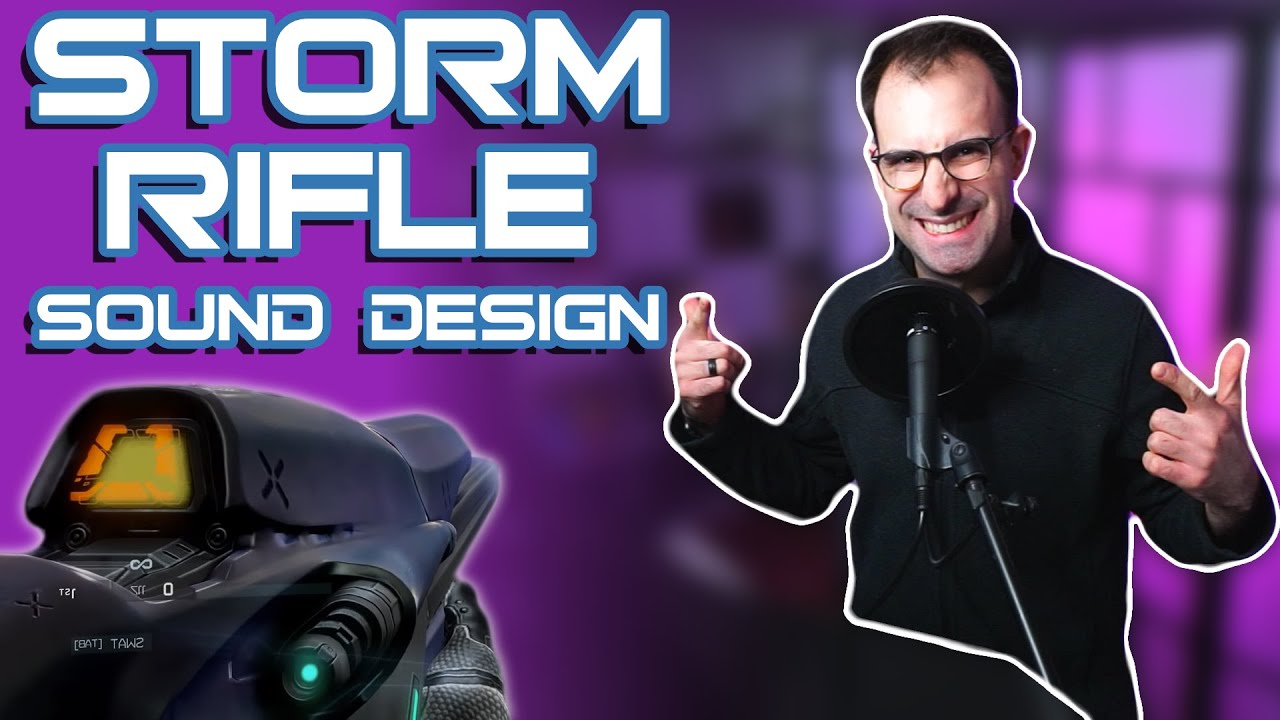 Let's Make The Storm Rifle Gun Sound | Halo Gun Sound Design