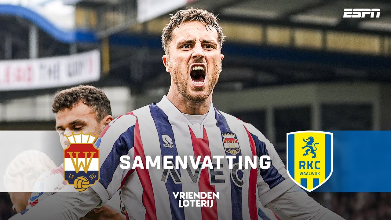 ✨ SCHITTERENDE SOLO en SNOEIHARDE TACKLES 🪚 | Samenvatting Willem II - RKC Waalwijk
