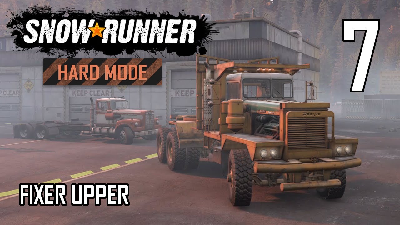 SnowRunner Hard Mode Strategic Walkthrough Ep 7 - Fixer Upper