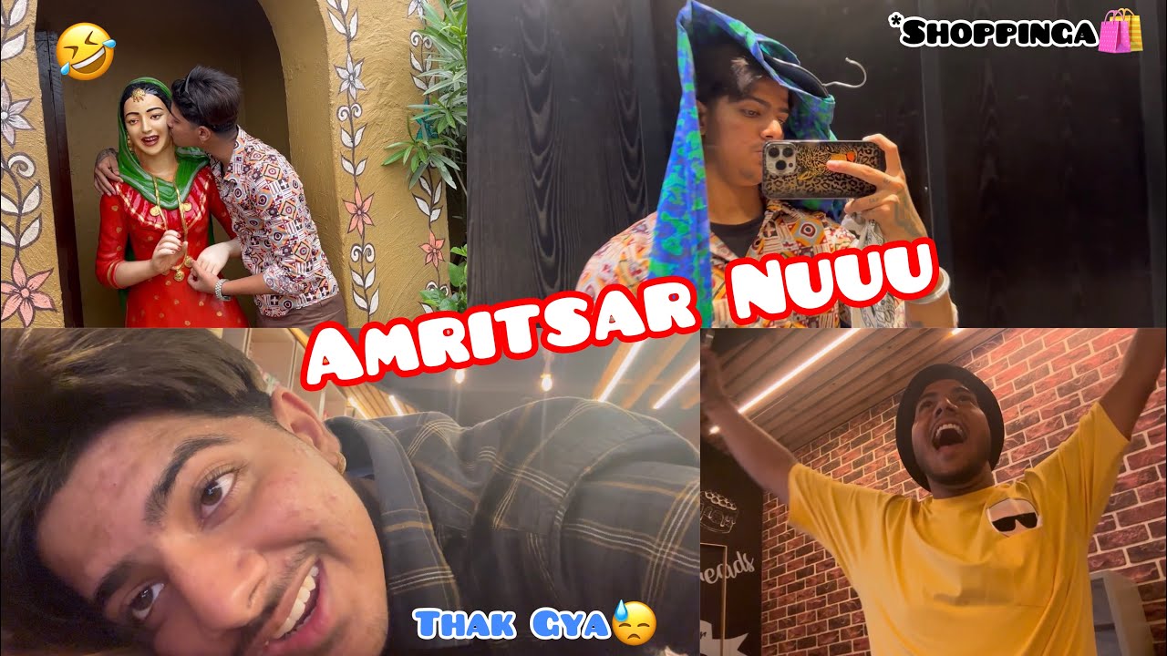 AMRITSAR DI GEDI *Deep Di Sehli🤣🔥| SHOPPINGA🛍️ RANJIT AVENUE❤️| TRAVEL Hi TRAVEL😓| #amritsar