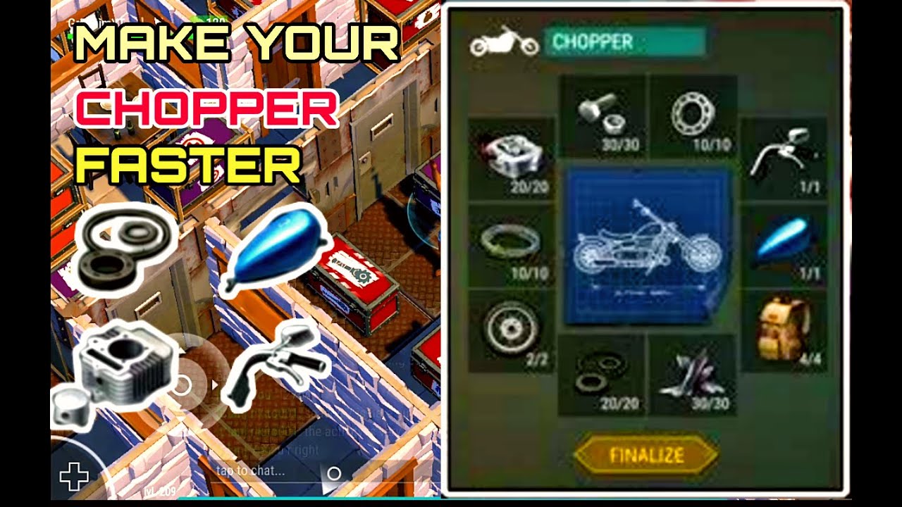 How to find engine parts and make your Chopper faster - LDOE V 1.16.5