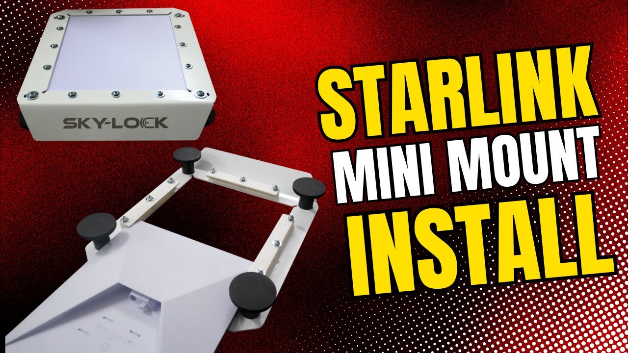 How to install your Starlink Mini into your Sky-Lock