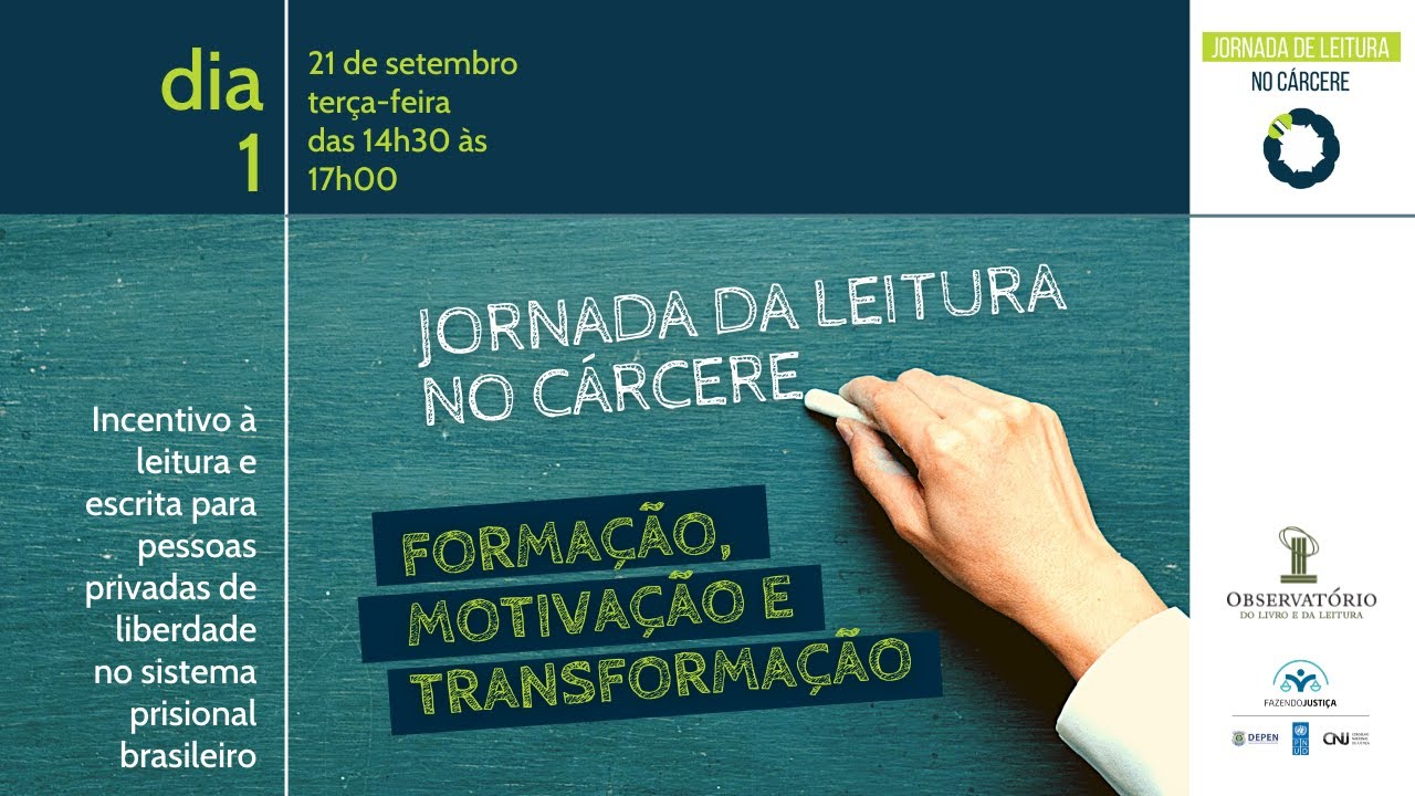 Jornada da Leitura no Cárcere - Dia 1