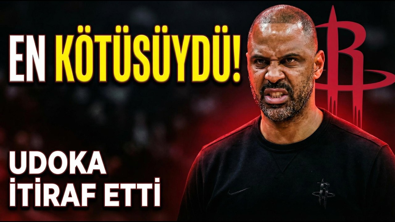 Udoka - Wolves Rezaleti Ma&ccedil; Sonu Basın Toplantısı  - 26.03.26