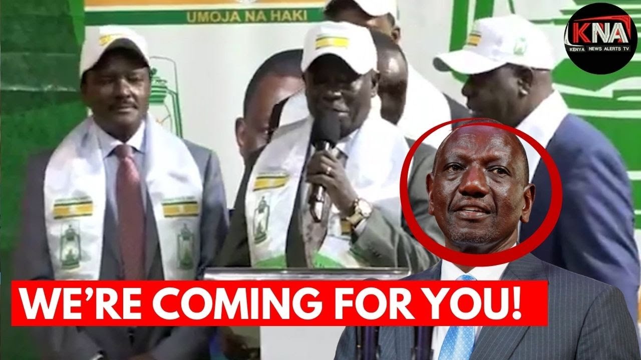 ANGRY UNITED OPPOSITION SPEAKS AFTER GACHAGUA'S ATTACK