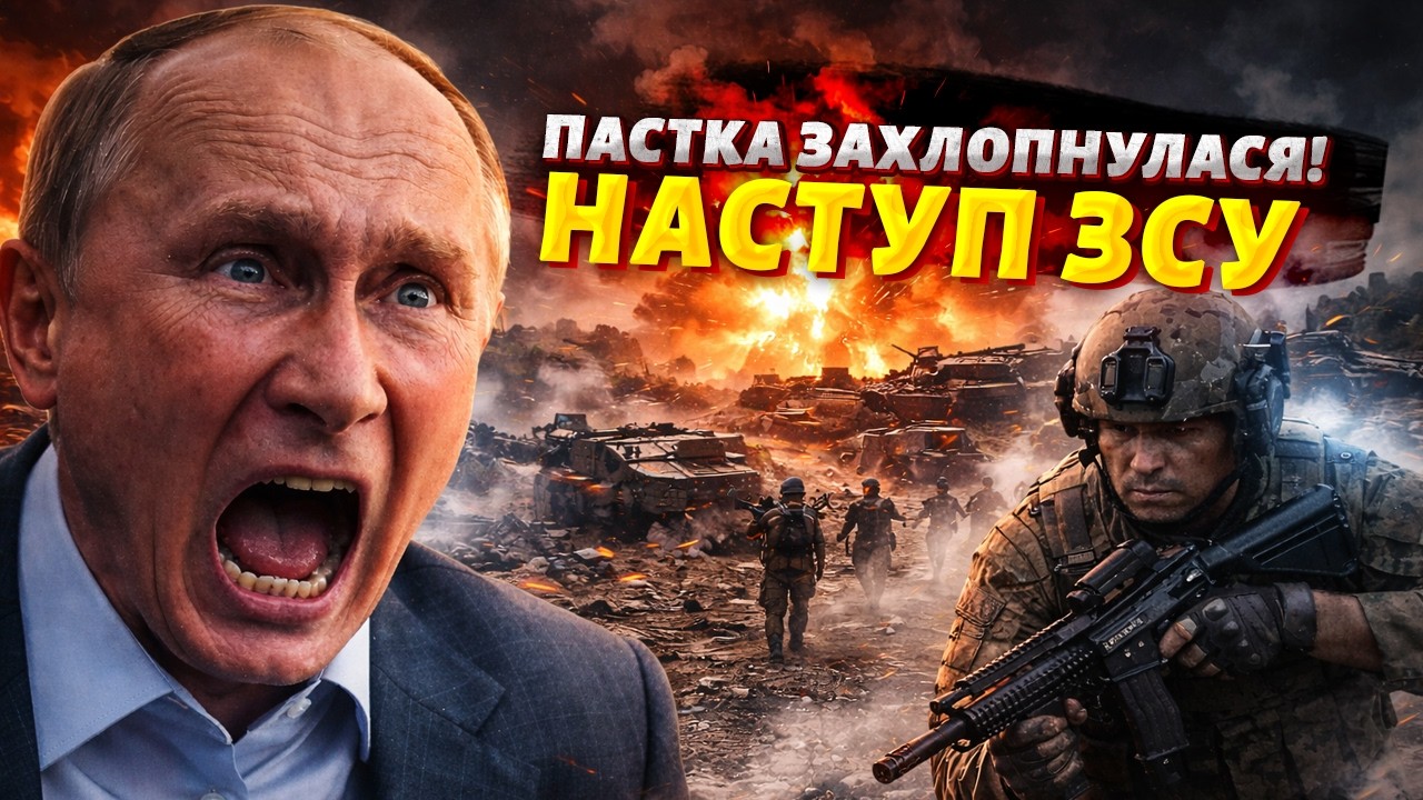 ПОЧАЛОСЯ! ЗСУ РВОНУЛИ В КОНТРНАСТУП. Пастка спрацювала: осліплих росіян розносять на шмаття