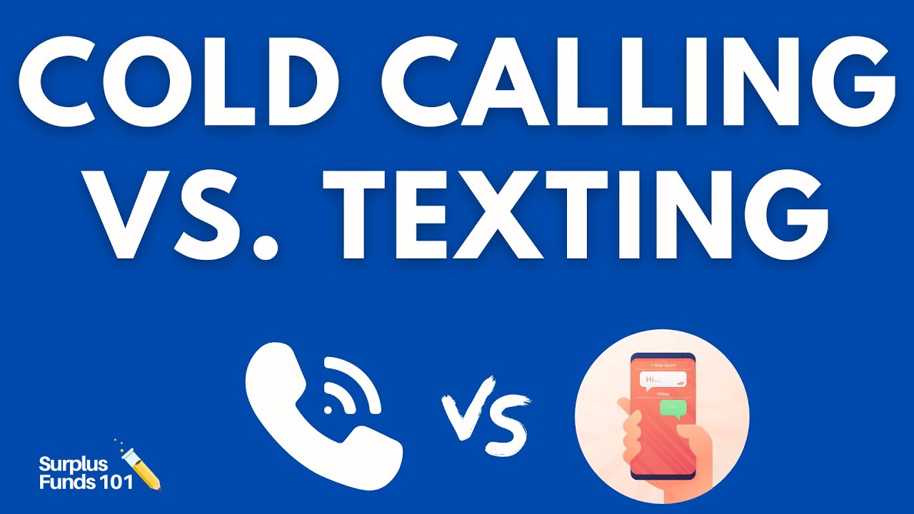 State Funds Tutorial: Cold Calling Or Texting. Using These Tools For Your State Funds Business.