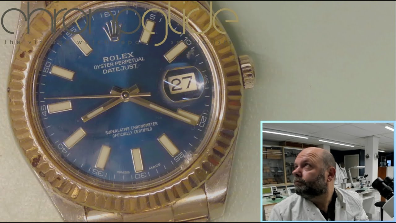 LIVE watchmaking - Rolex Datejust - what will we find this time?!