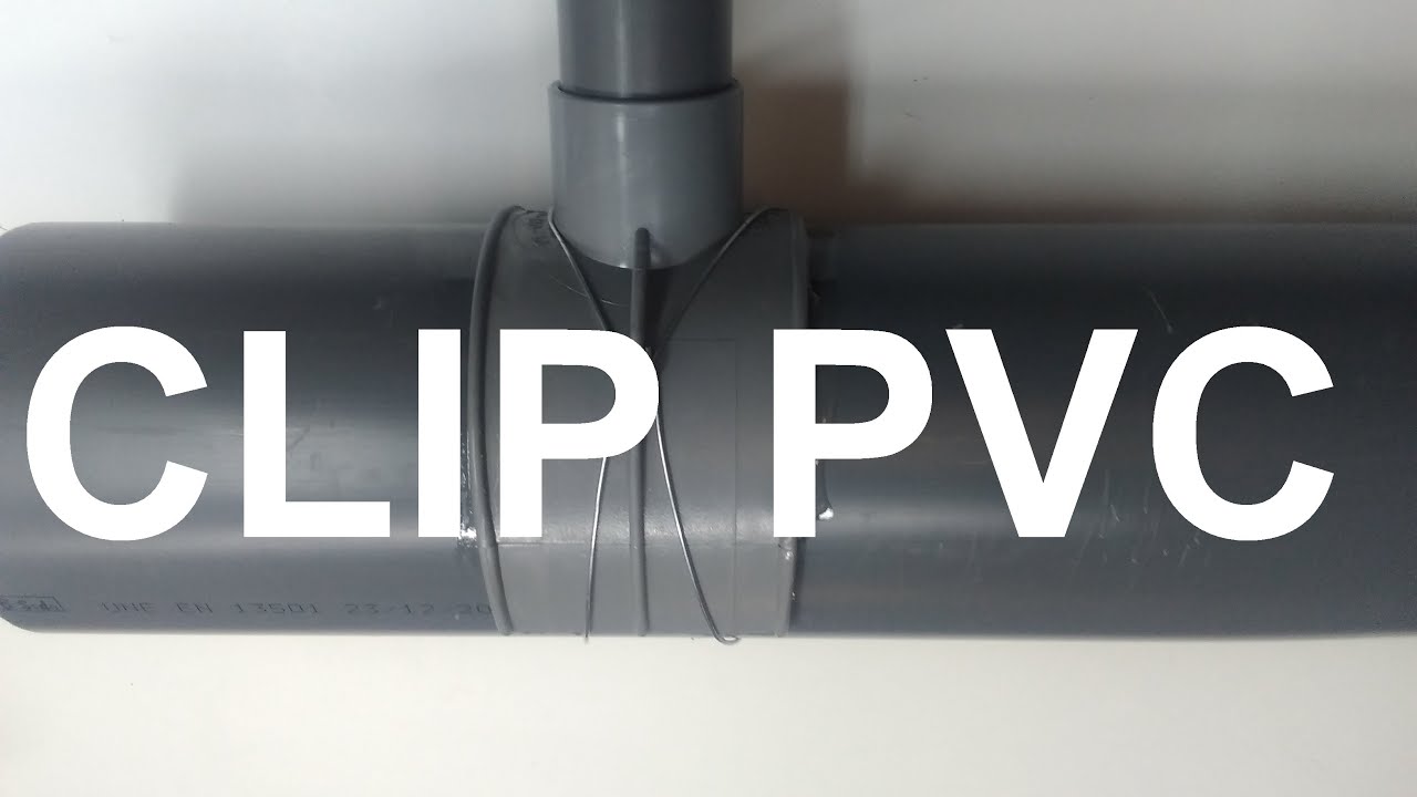 Como instalar un  Cli pvc ó injerto pvc