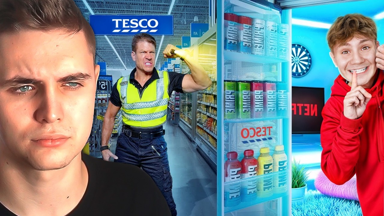 Tajně se Schoval v Obchodě Dokud ho Nenašli