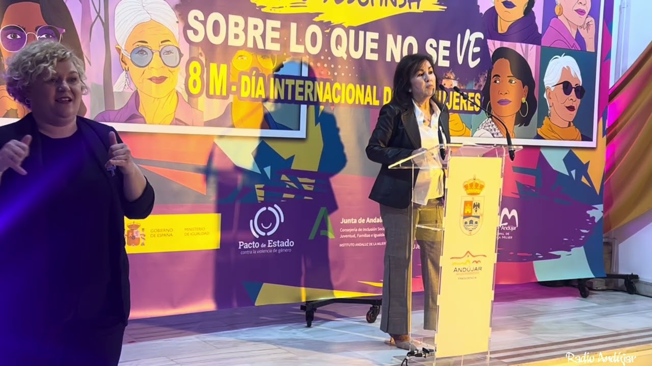 EL AYUNTAMIENTO DE ANDÚJAR CONMEMORA EL 8M PONIENDO EN VALOR EL TRABAJO INVISIBLE DE LAS MUJERES