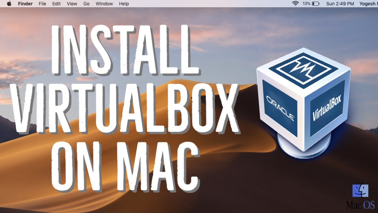 Как установить VirtualBox на Mac