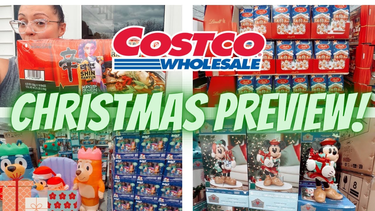 IT'S BEGINNING TO LOOK ALOT LIKE CHRISTMAS @ COSTCO | HOLIDAY PREVIEW 2025| FUN & YUM FINDS! 🎄🎅🏼🦌🛷