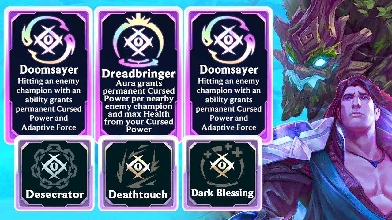 When Maokai and Taric get 6 Curse augments in Arena... (INFINITE STATS!)
