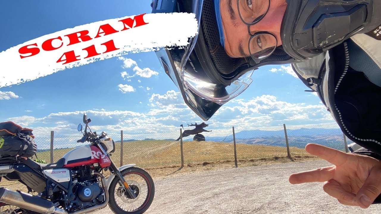 #scram411 Long test ride #royalenfield