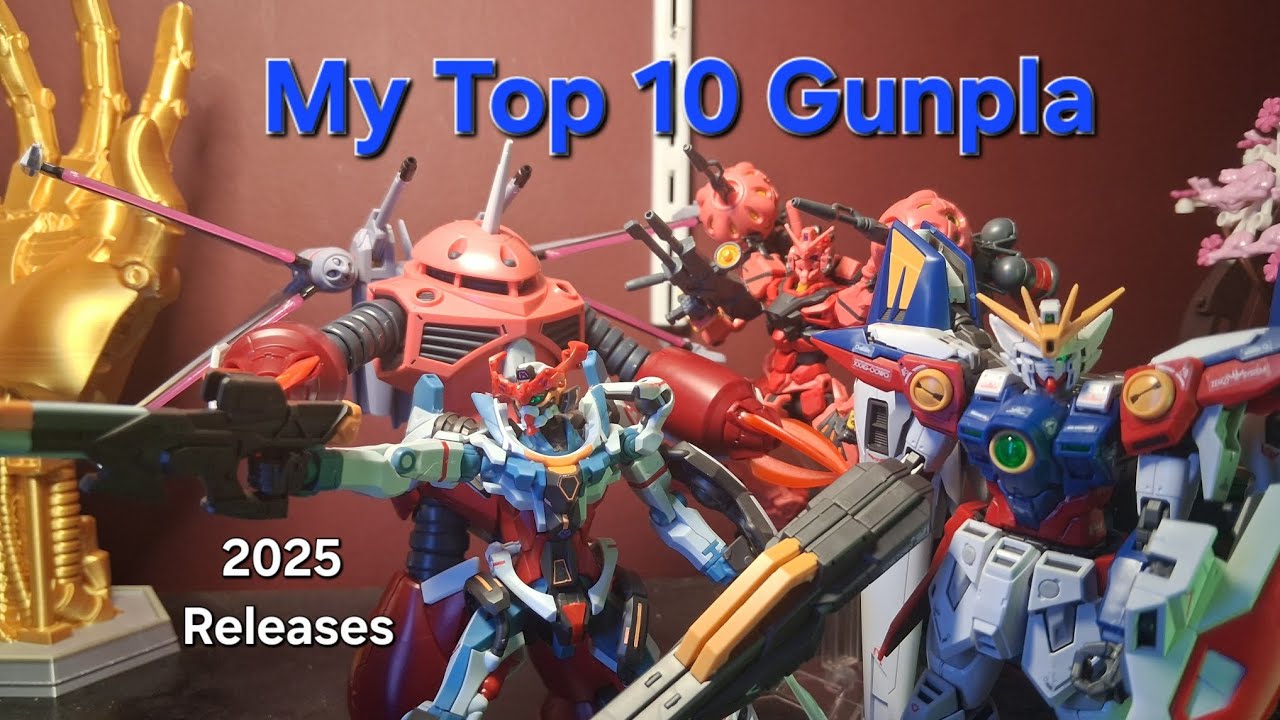 Мой топ-10 моделей Gunpla 2025 года (релизы 2025 года)
