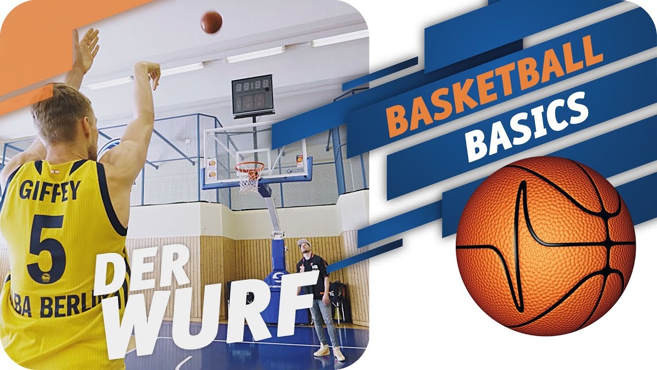 So trainiert ihr den PERFEKTEN Wurf | Basketball Basics mit Niels Giffey & C-Bas