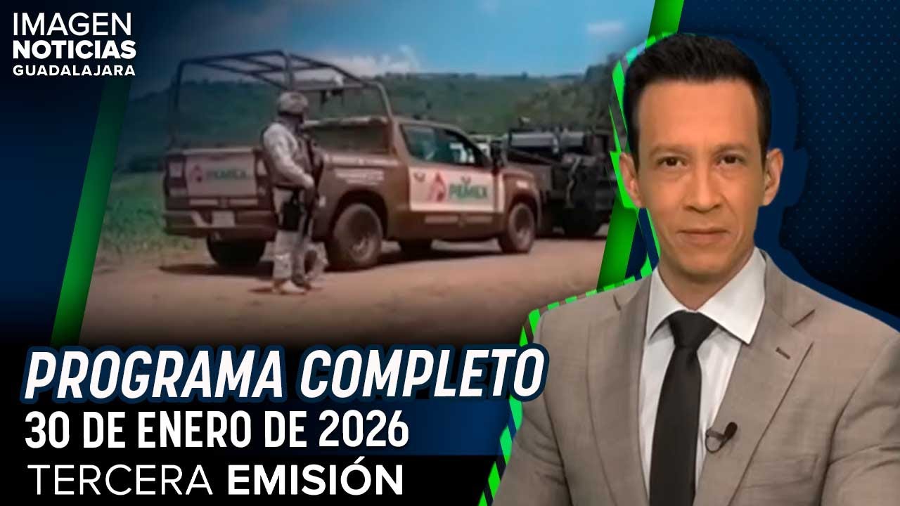 Imagen Noticias GDL con Ricardo Camarena | Programa completo 30 de enero 2026