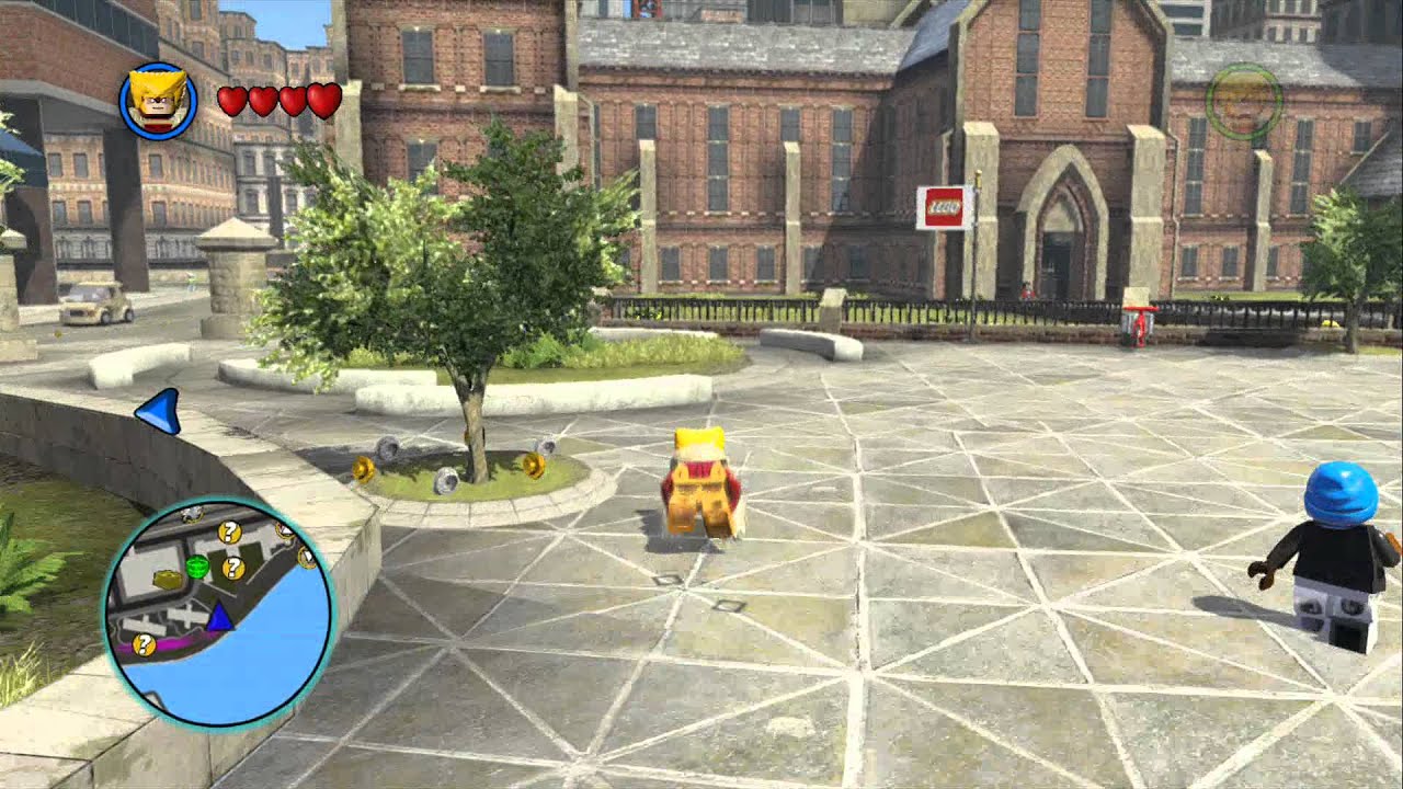 LEGO Marvel Super Heroes - Empire State University Dig Quest Gold Brick (Upper East Side)