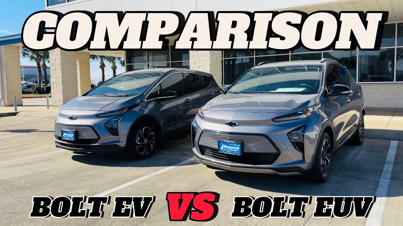 2024 BOLT EV VS BOLT EUV: FULL COMPARISON