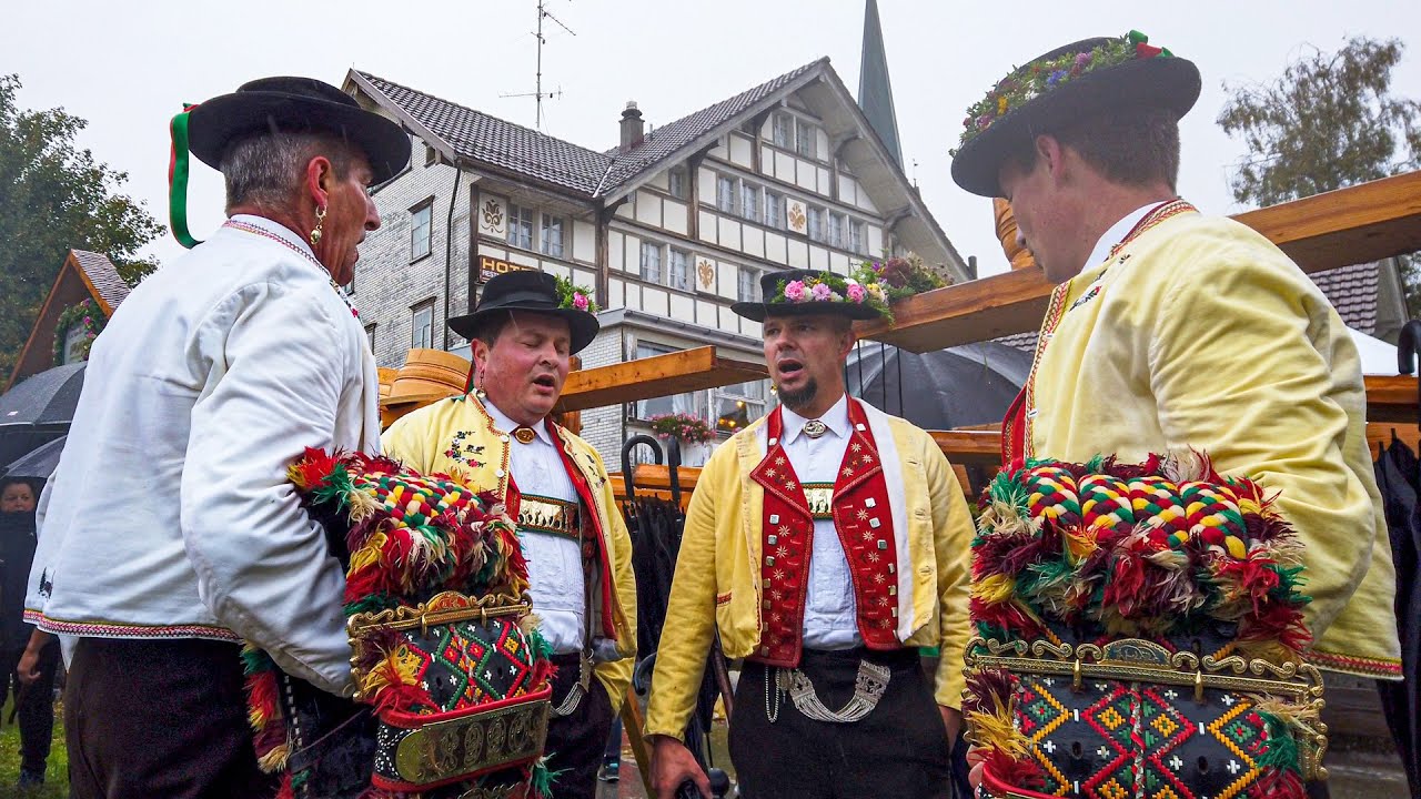 Cattle Show & Fair in Stein AR | Alpine Procession and Sennen Yodel in Appenzellerland, Switzerland