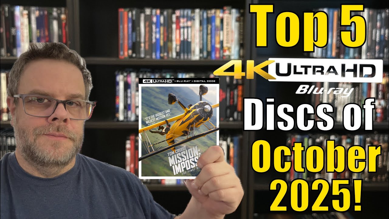Пять лучших дисков Blu-ray 4K UHD октября 2025 года!