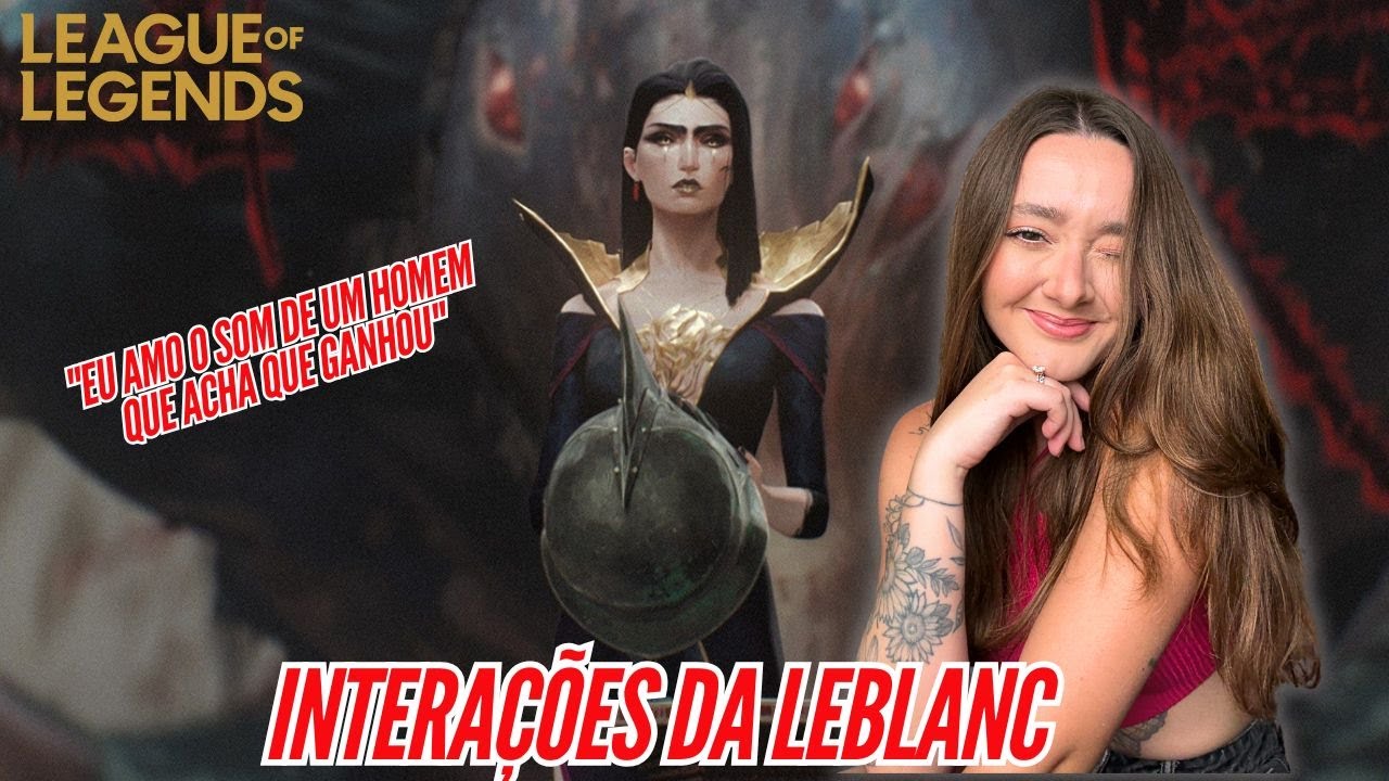 REAGINDO AS INTERAÇÕES DA LEBLANC | THAMY REAGE