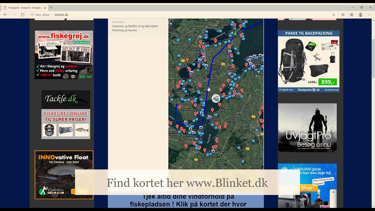 Find fiskepladser i danmark, fiskespots i jylland, fyn og sj&aelig;lland