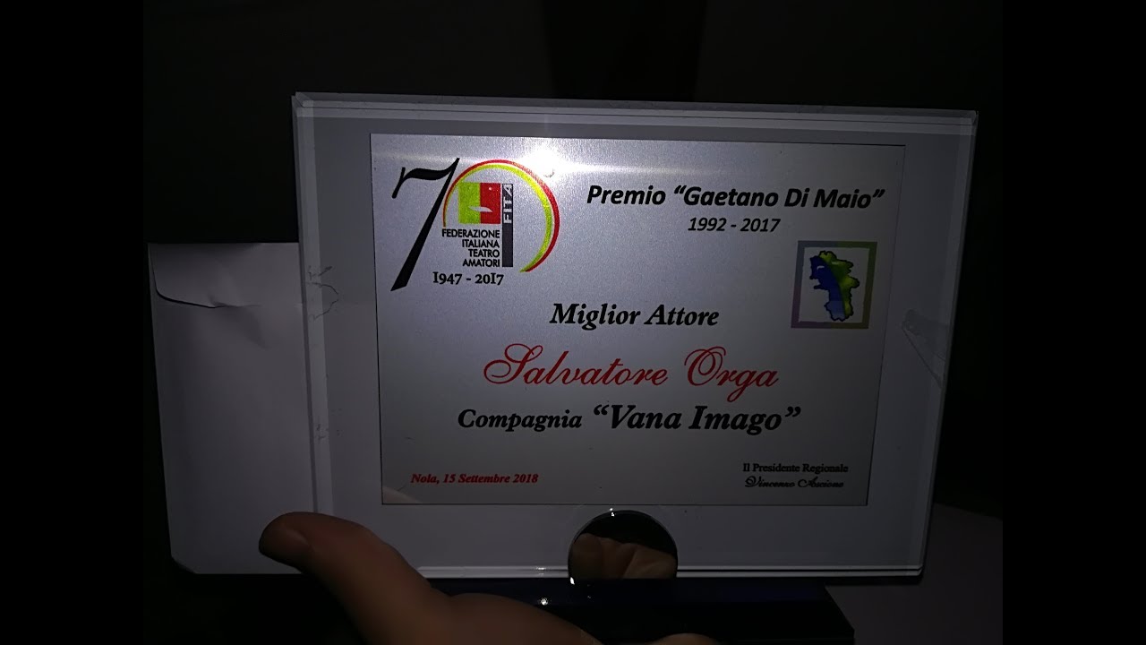 Premio Gaetano Di Maio, Campania Felix 2018