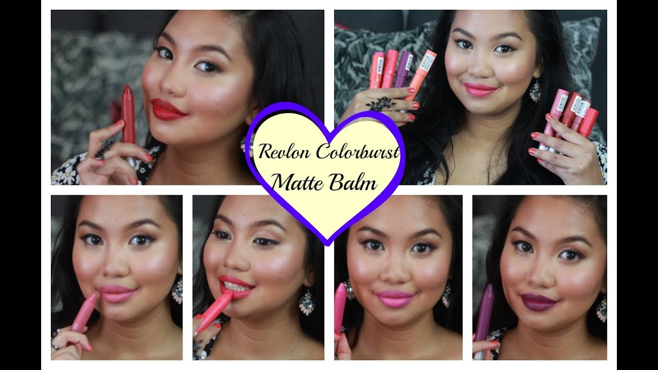 Revlon Colorburst Matte Balm - Review and Swatches