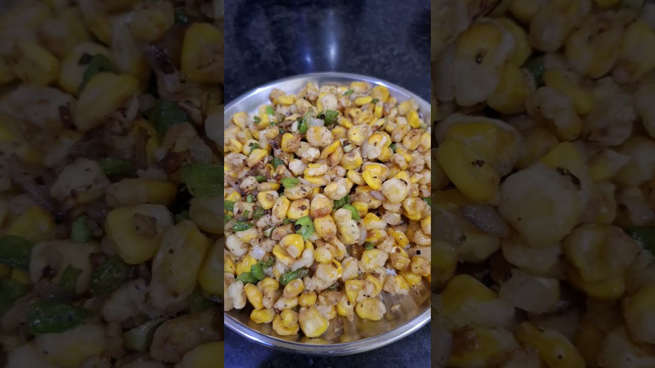 Instant crispy corn|| Restaurant style  #quick #EASY recipe #tasty #like #food 