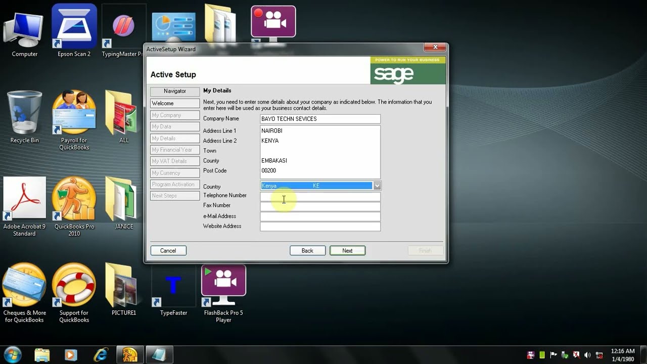 Sage Line 50 Accounting-Install/Unstall