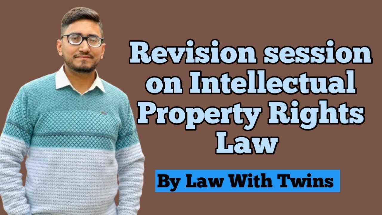 Intellectual property rights revision session | demo revision session | law with twins | ccsu |msu