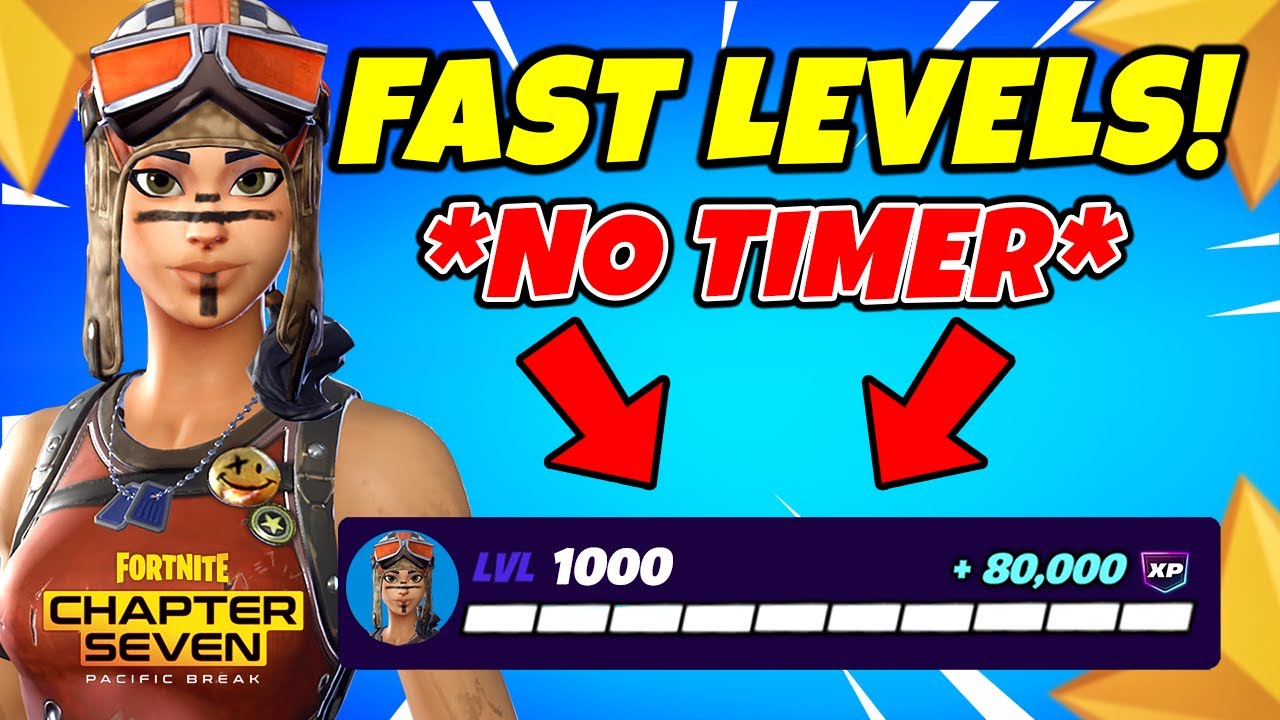 NO TIMER Fortnite XP MAP to LEVEL UP FAST in Chapter 7 (Earn XP)